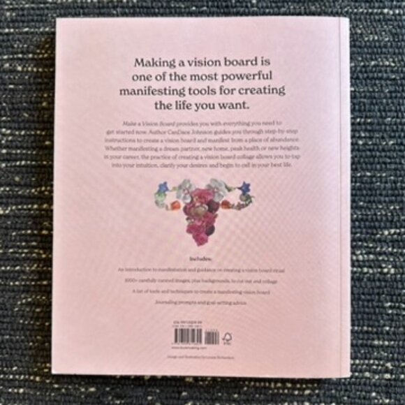 *NEW* Make a Vision Board, A Manifestation Book by Candace Johnson - Picture 3 of 5